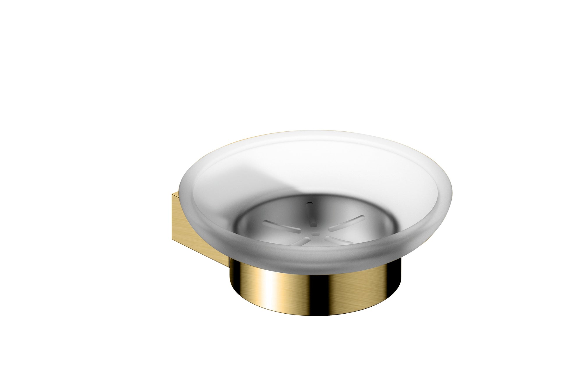 RAK Petit Round Soap Dish Holder In Brush