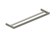 RAK Petit Round Double towel bar In Brushed
