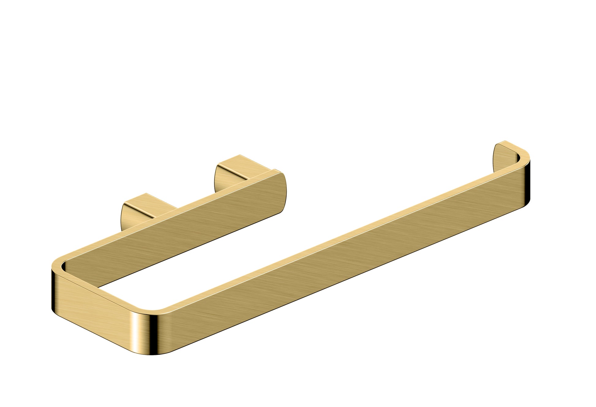 RAK Petit Square Towel Ring In Brush