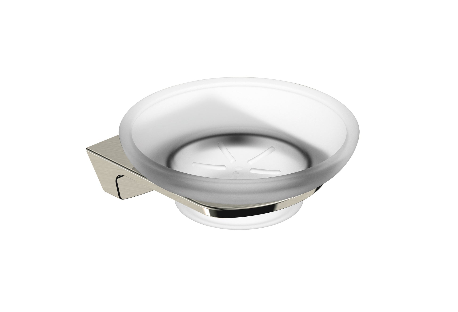 RAK Petit Square Soap Dish Holder In Brushed