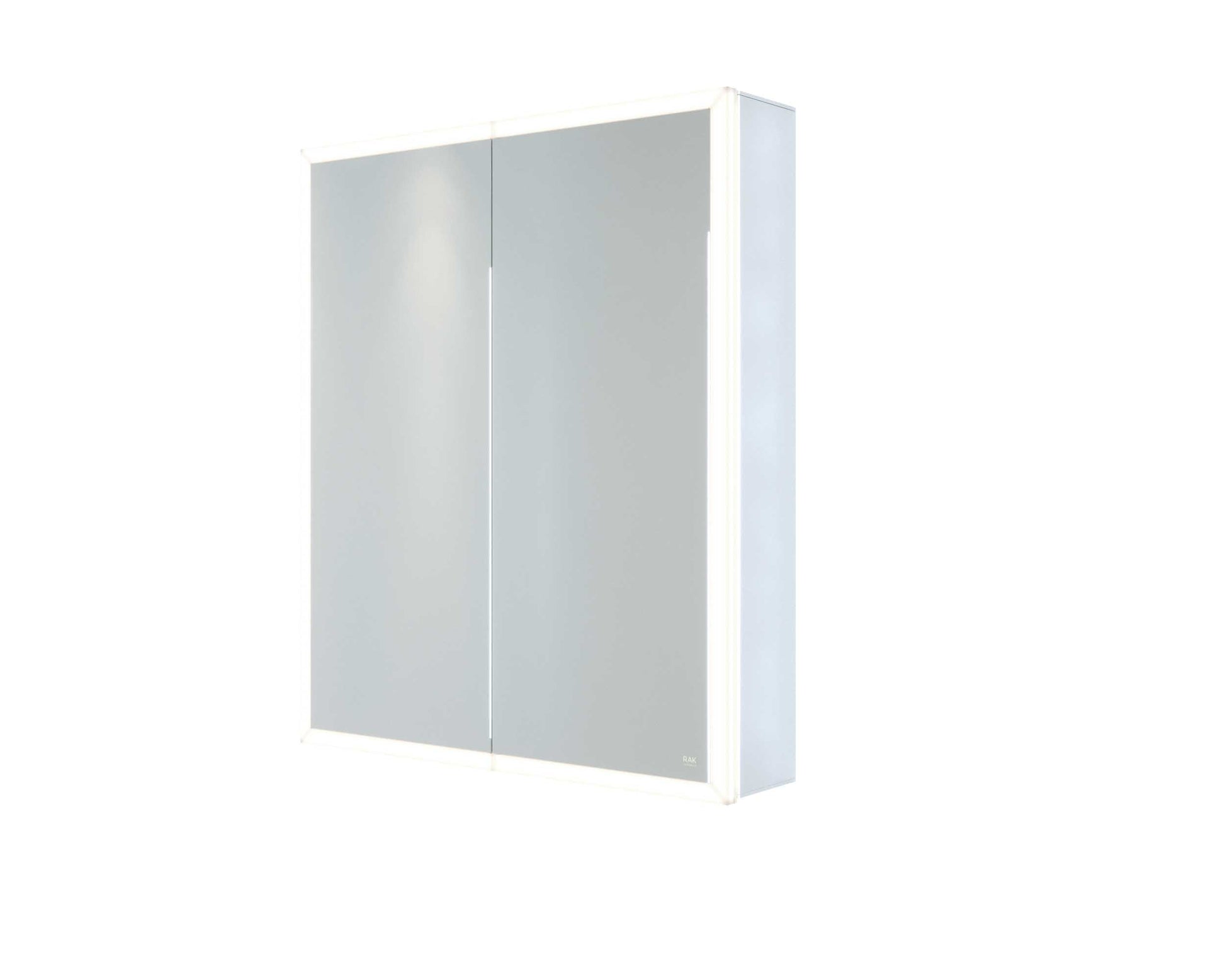 RAK Pisces 600x700 LED Illuminated Mirrored Cabinet