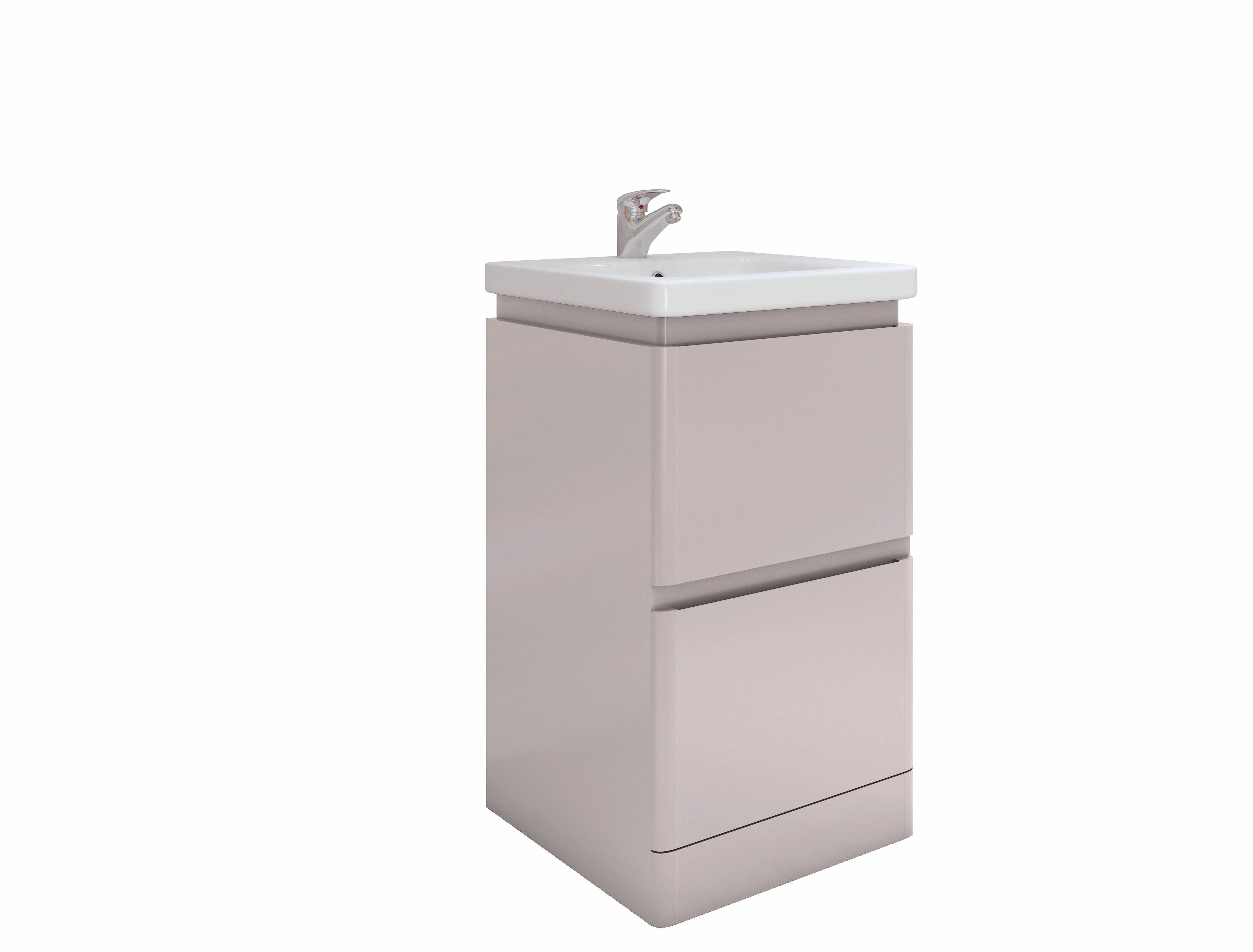 RAK Resort Floor Standing Basin Unit 500 Mushroom