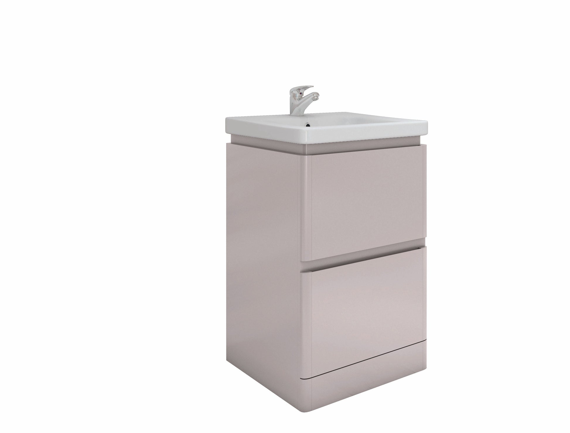 RAK Resort Floor Standing Basin Unit 550 Mushroom