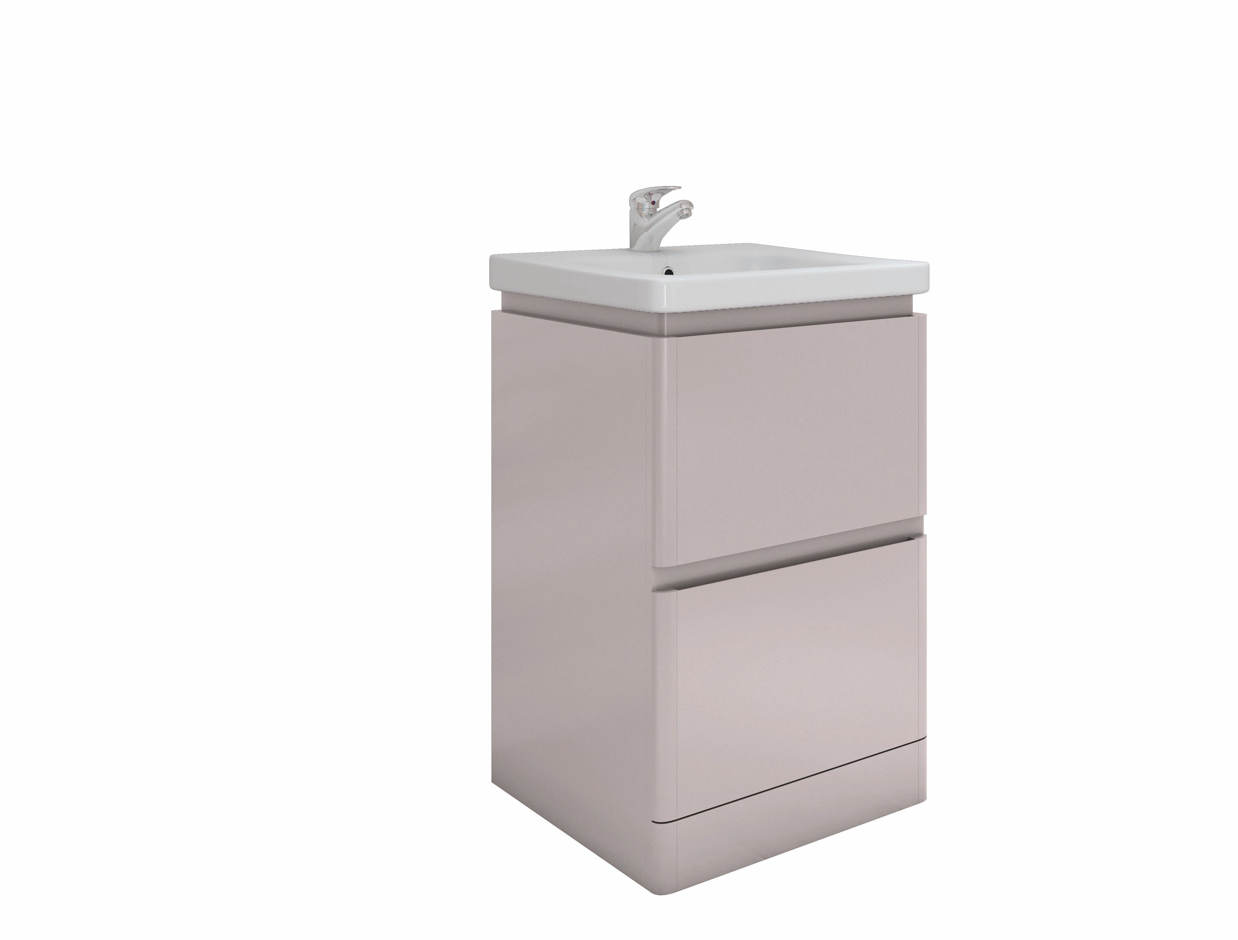 RAK Resort Floor Standing Basin Unit 550 Mushroom