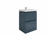 RAK Resort Floor Standing Basin Unit 650 Denim Blue