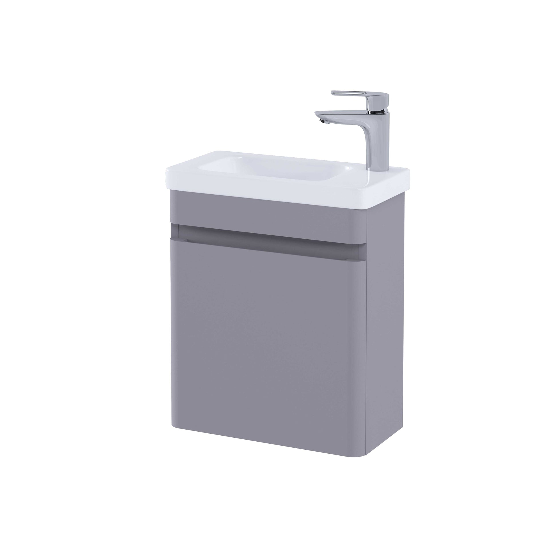 RAK Resort 450 Cloakroom Basin Unit in Matt