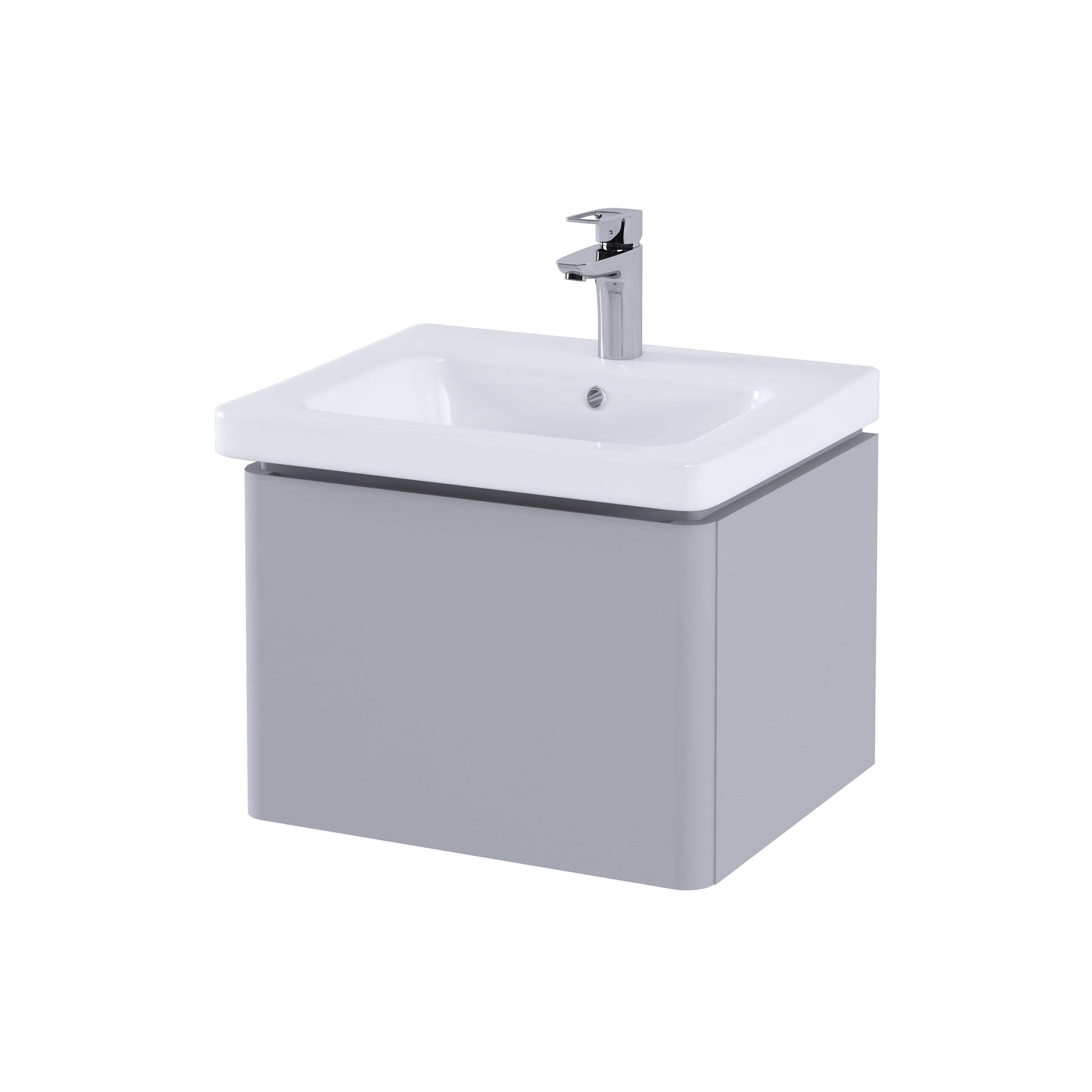 RAK Resort 500 Single Draw Basin Unit in Matt