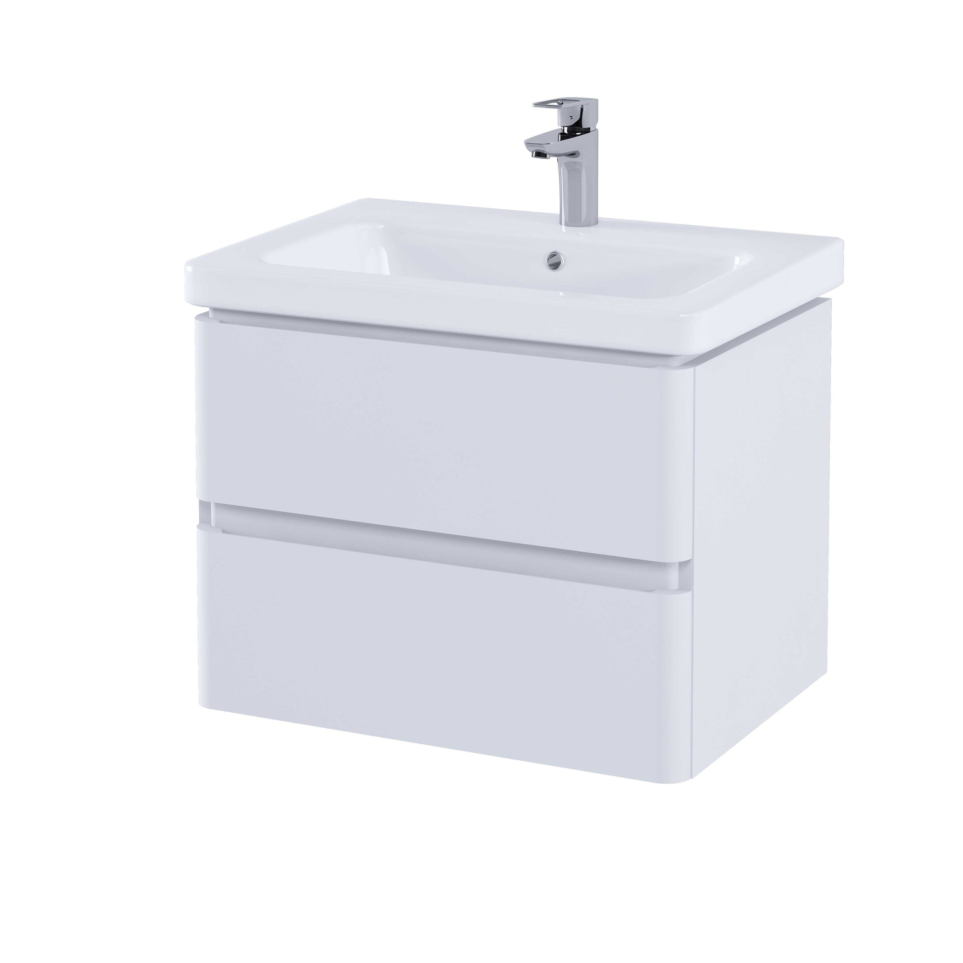 RAK Resort 650 Double Draw Basin Unit in Matt