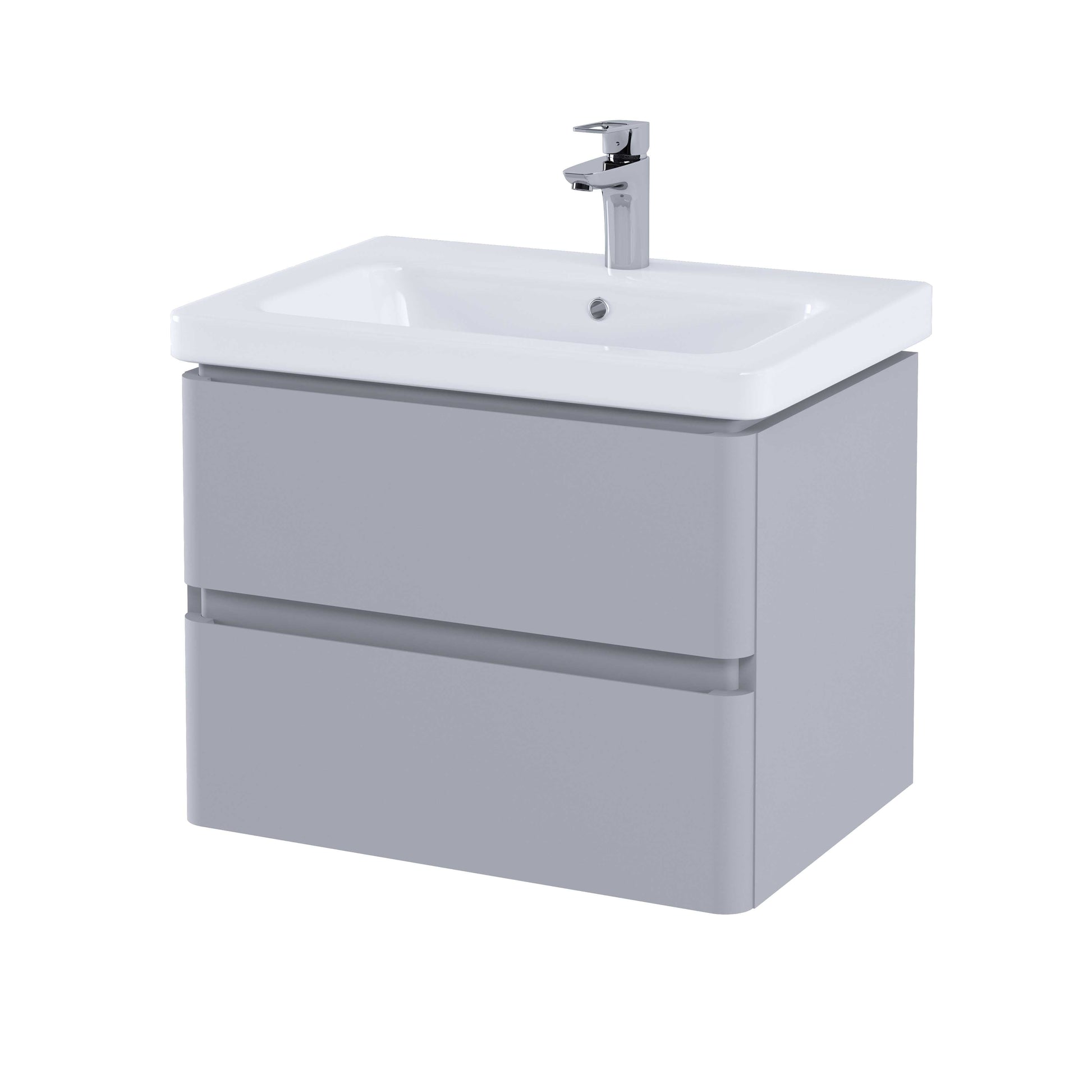 RAK Resort 650 Double Draw Basin Unit in Matt