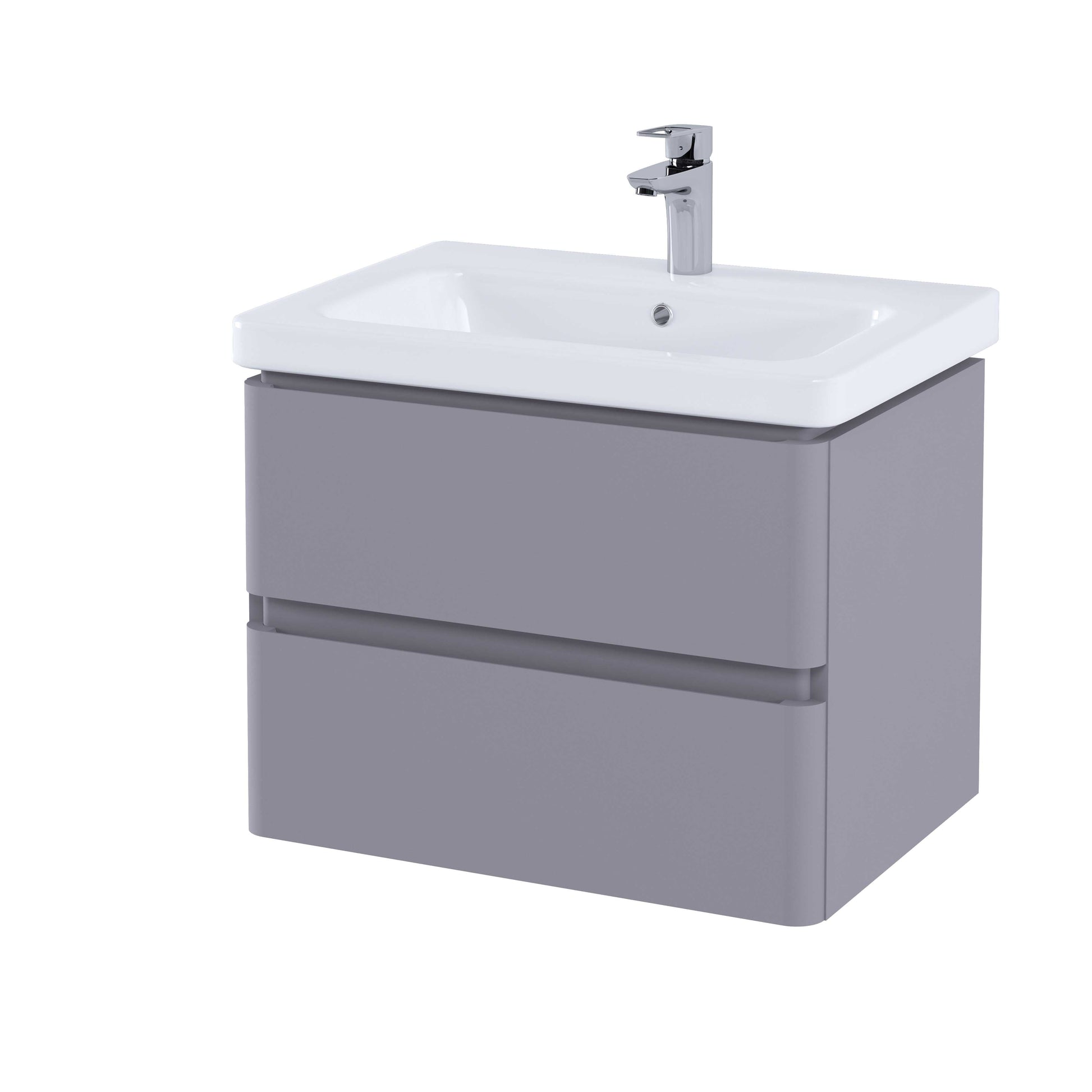 RAK Resort 650 Double Draw Basin Unit in Matt