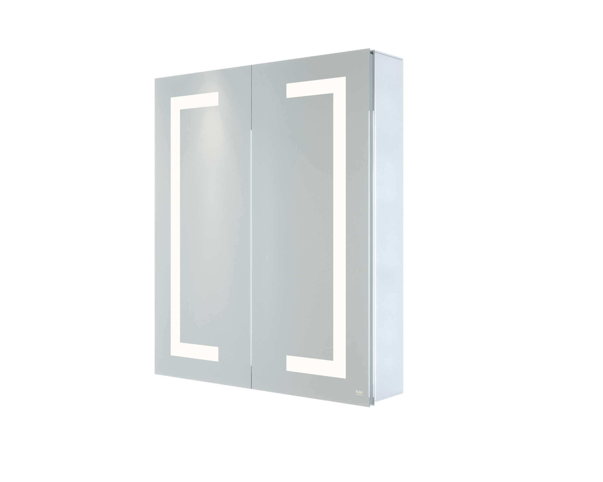 RAK Sagittarius 600x700 LED Illuminated Mirrored Cabinet