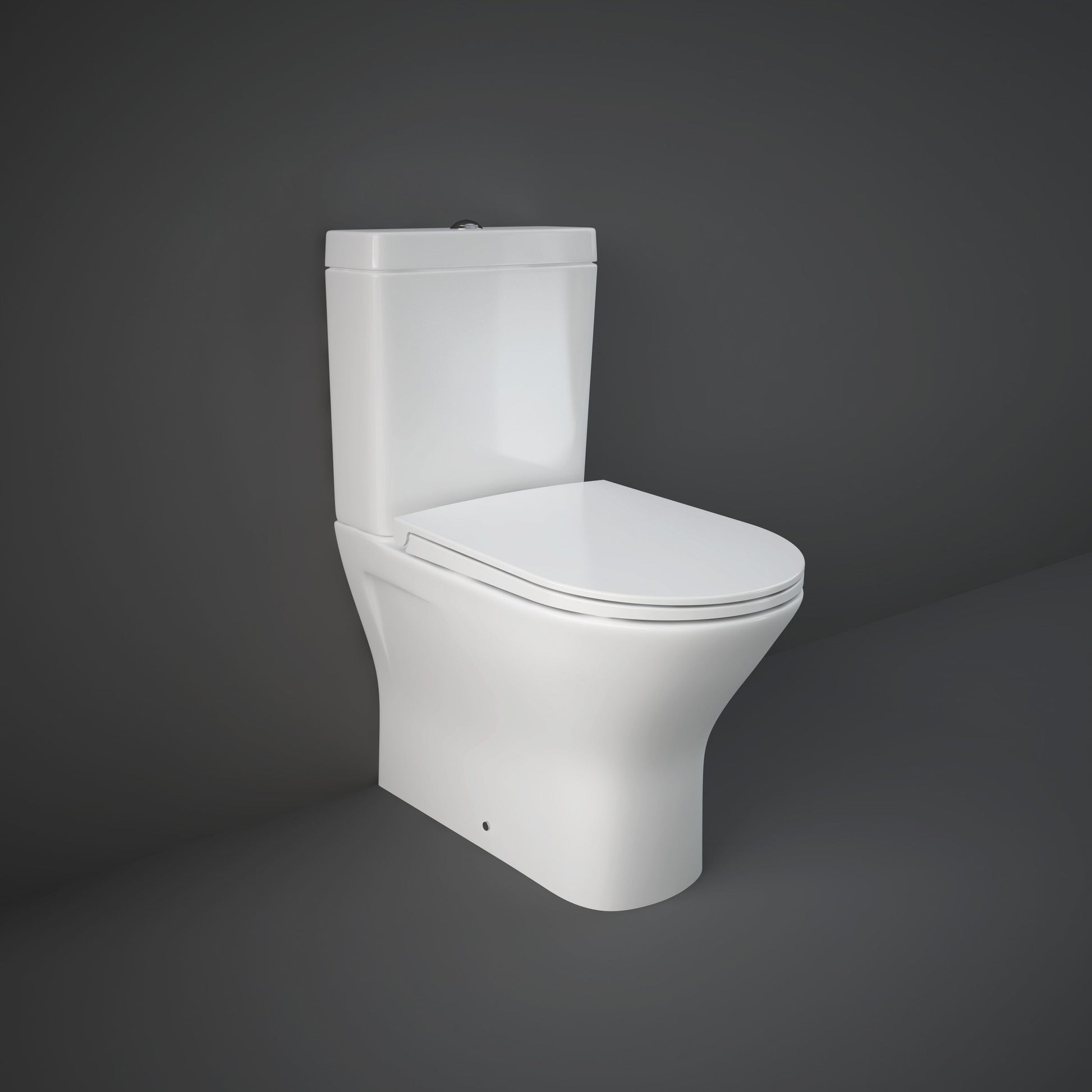 RAK Resort Slim Mini Sandwich Soft Close Seat (Urea)