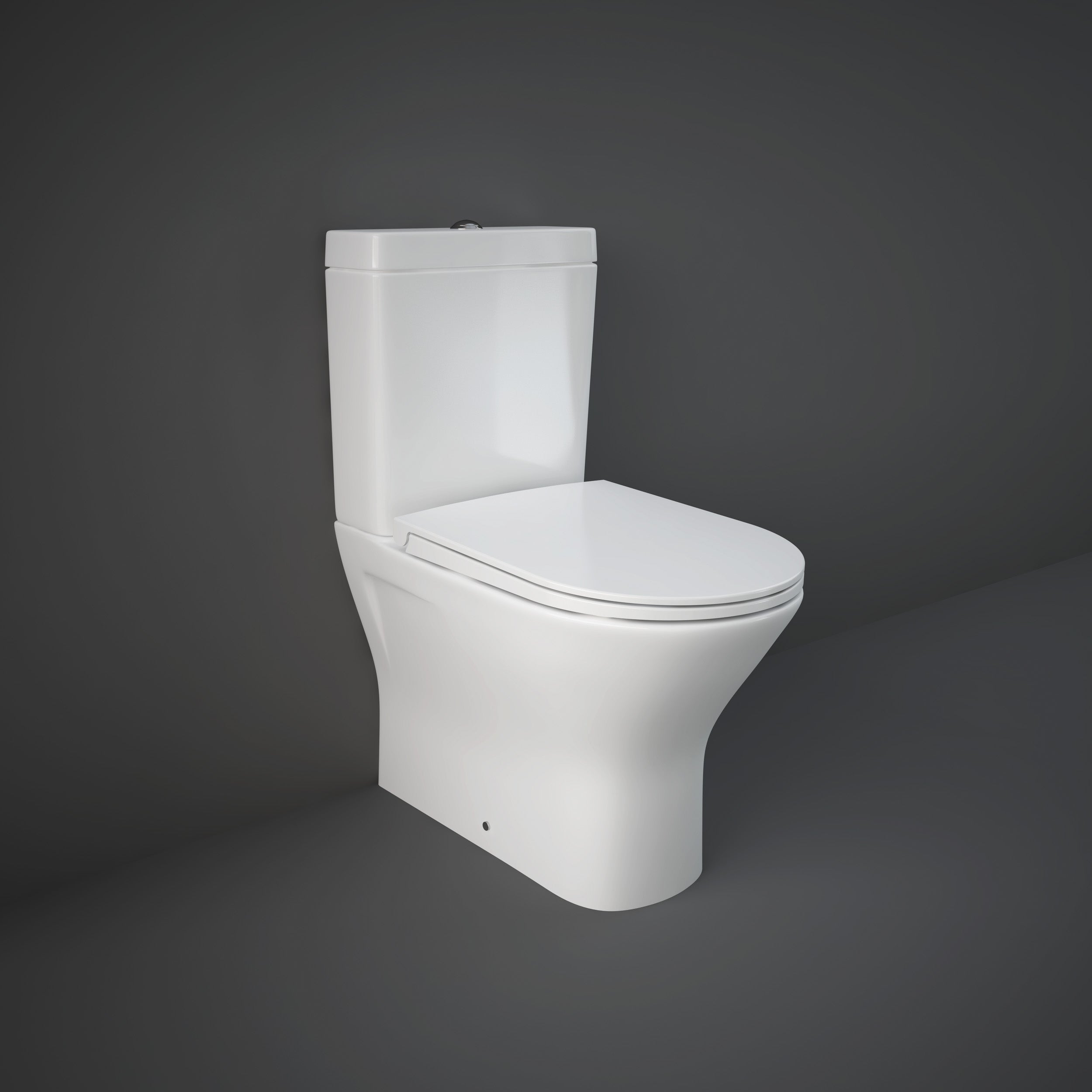RAK Resort Slim Mini Sandwich Soft Close Seat (Urea)