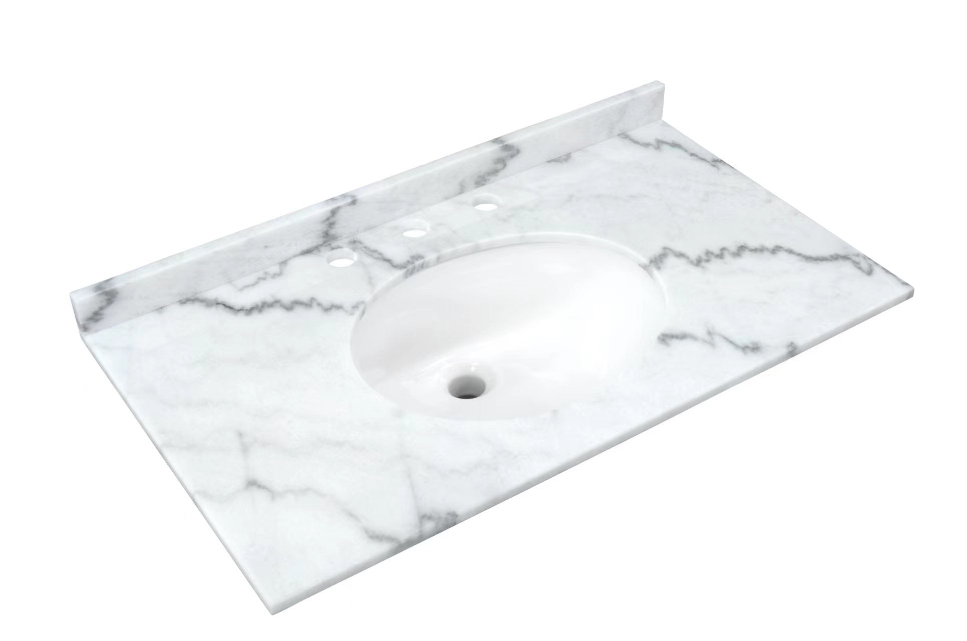 RAK Washington 800 Marble Countertop inc Basin, 3TH