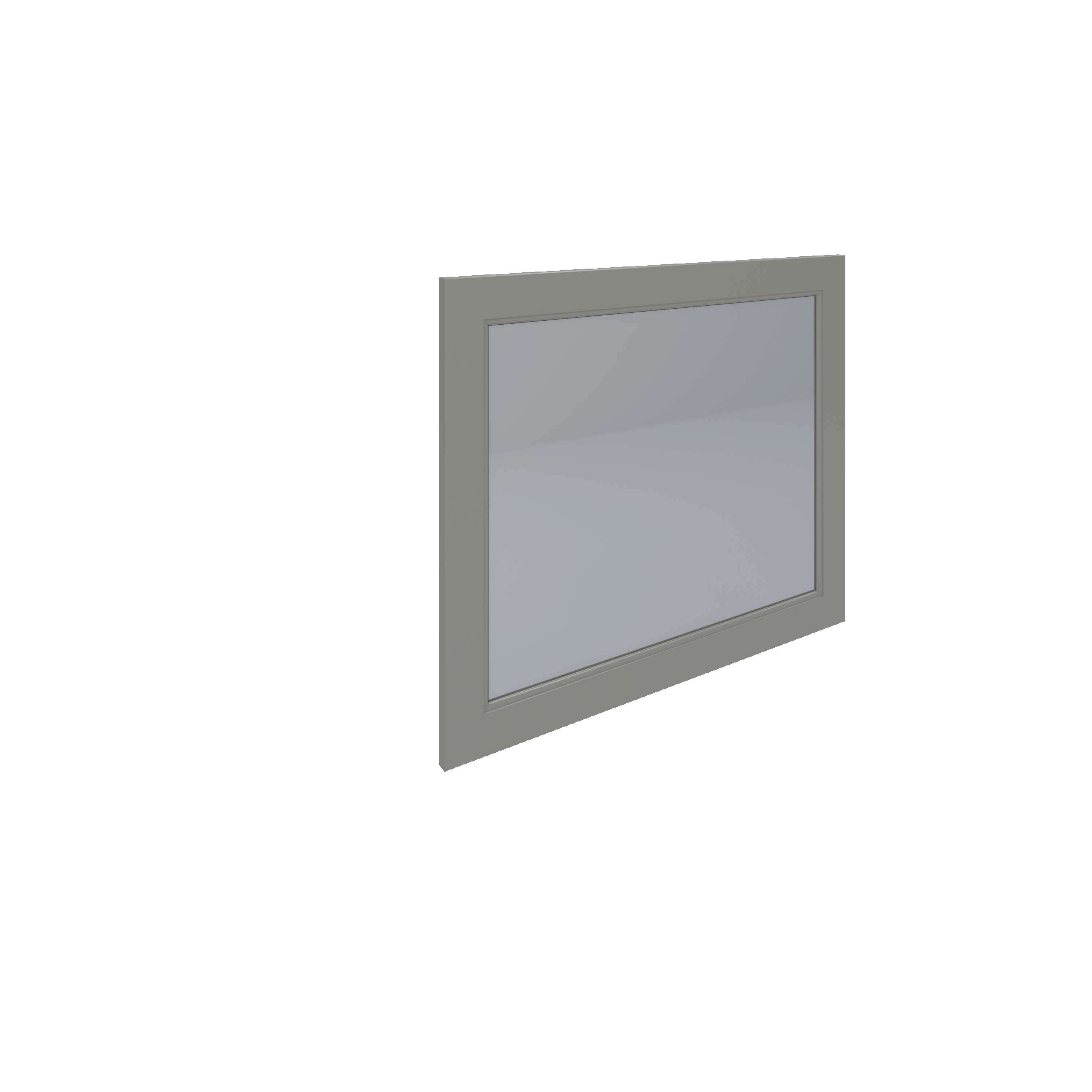 RAK Washington Flat Mirror in Cappucino