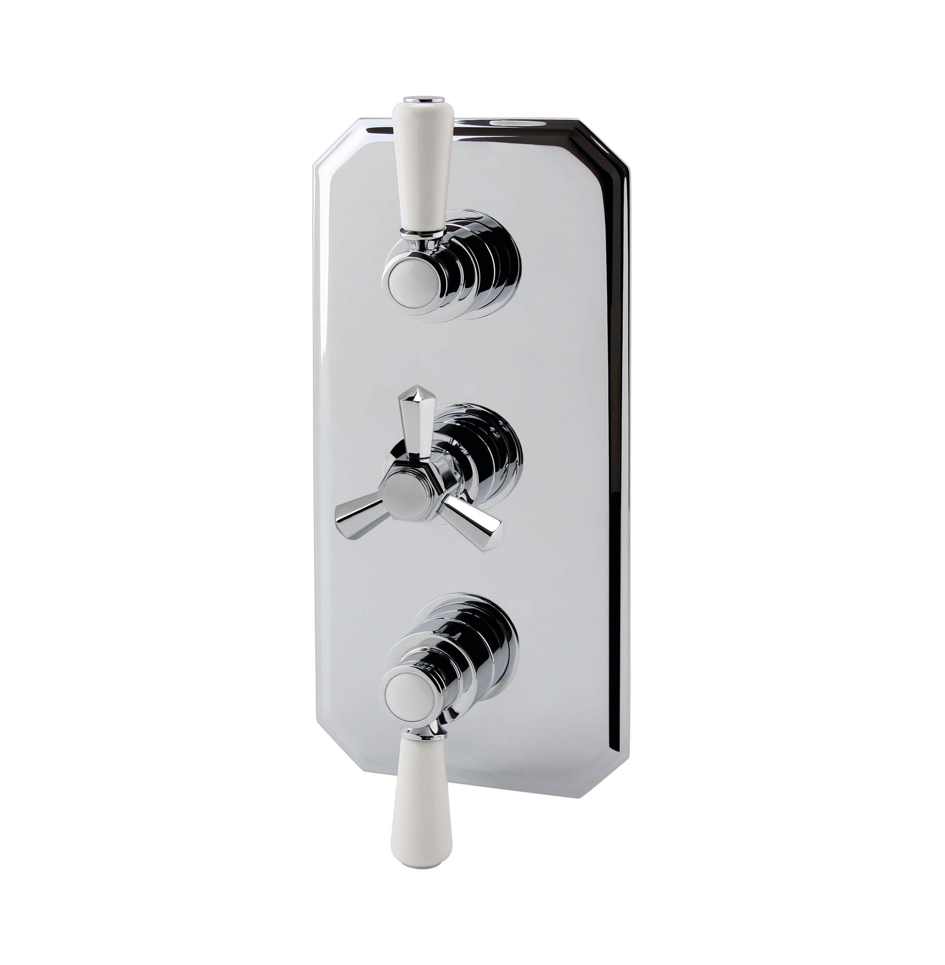 RAK Washington Triple Outlet Thermostatic Concealed shower valve