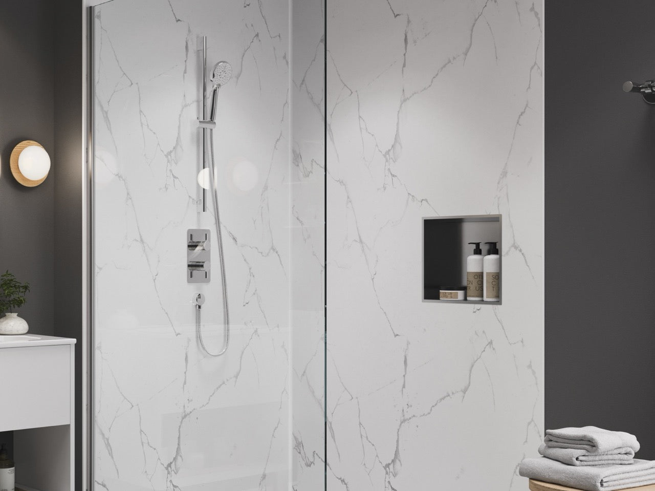 Showerwall Shower Niche 610 X 305mm