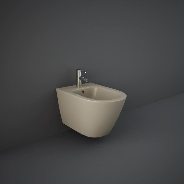 RAK Feeling Wall Hung Bidet in Matt