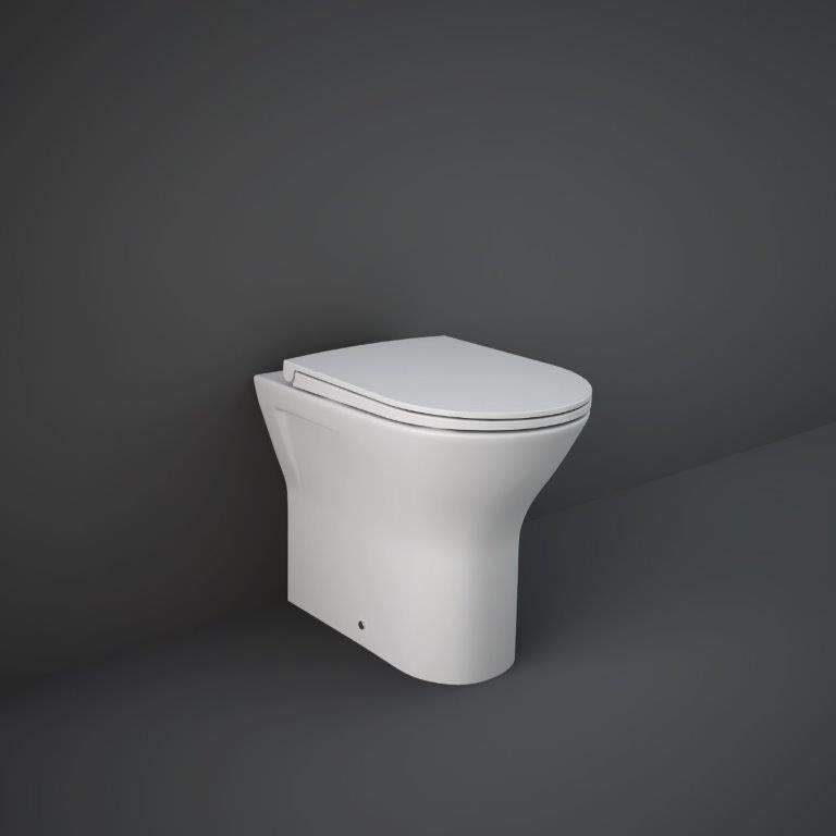 RAK Feeling Rimless Back to Wall Pan in