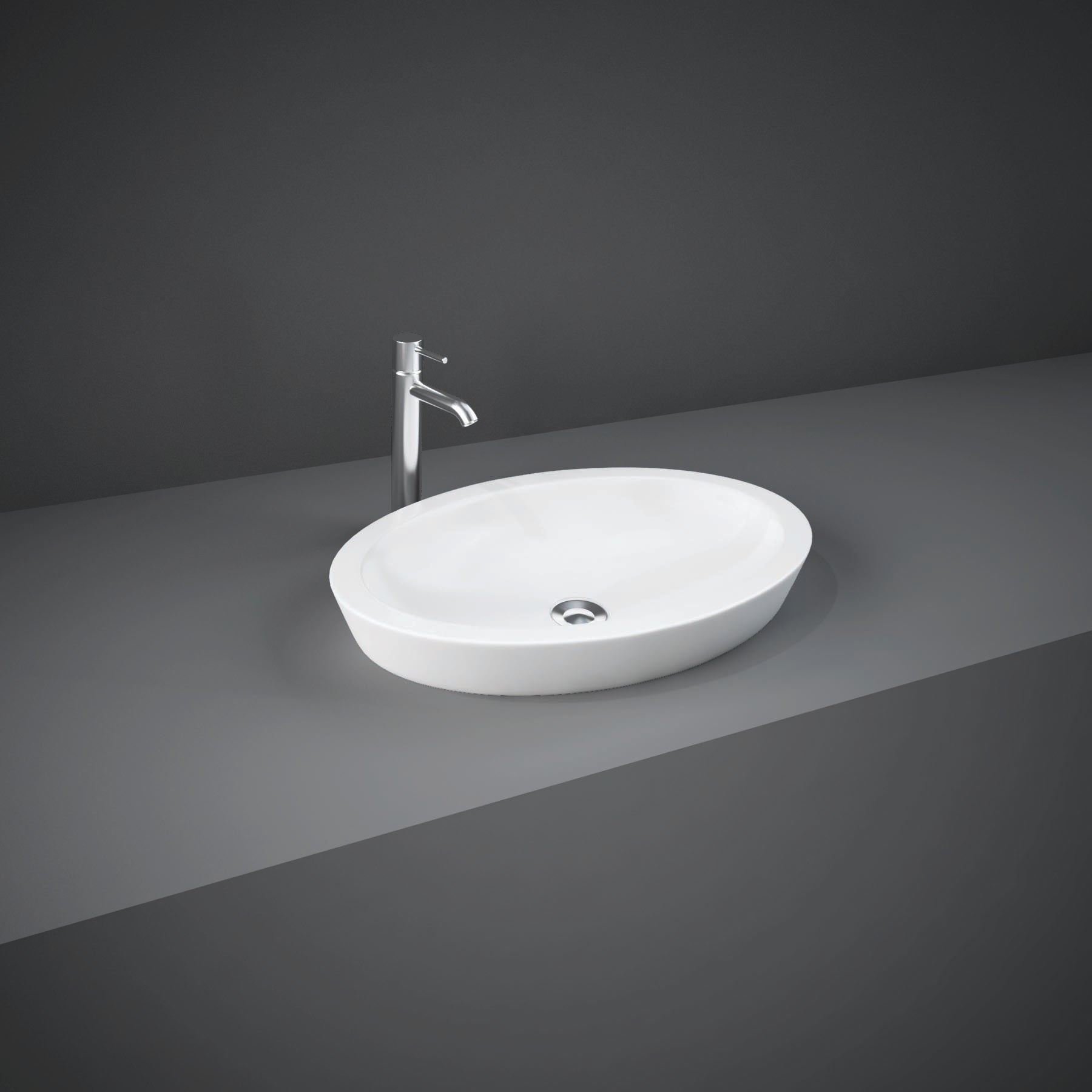 RAK Resort Oval Countertop Basin