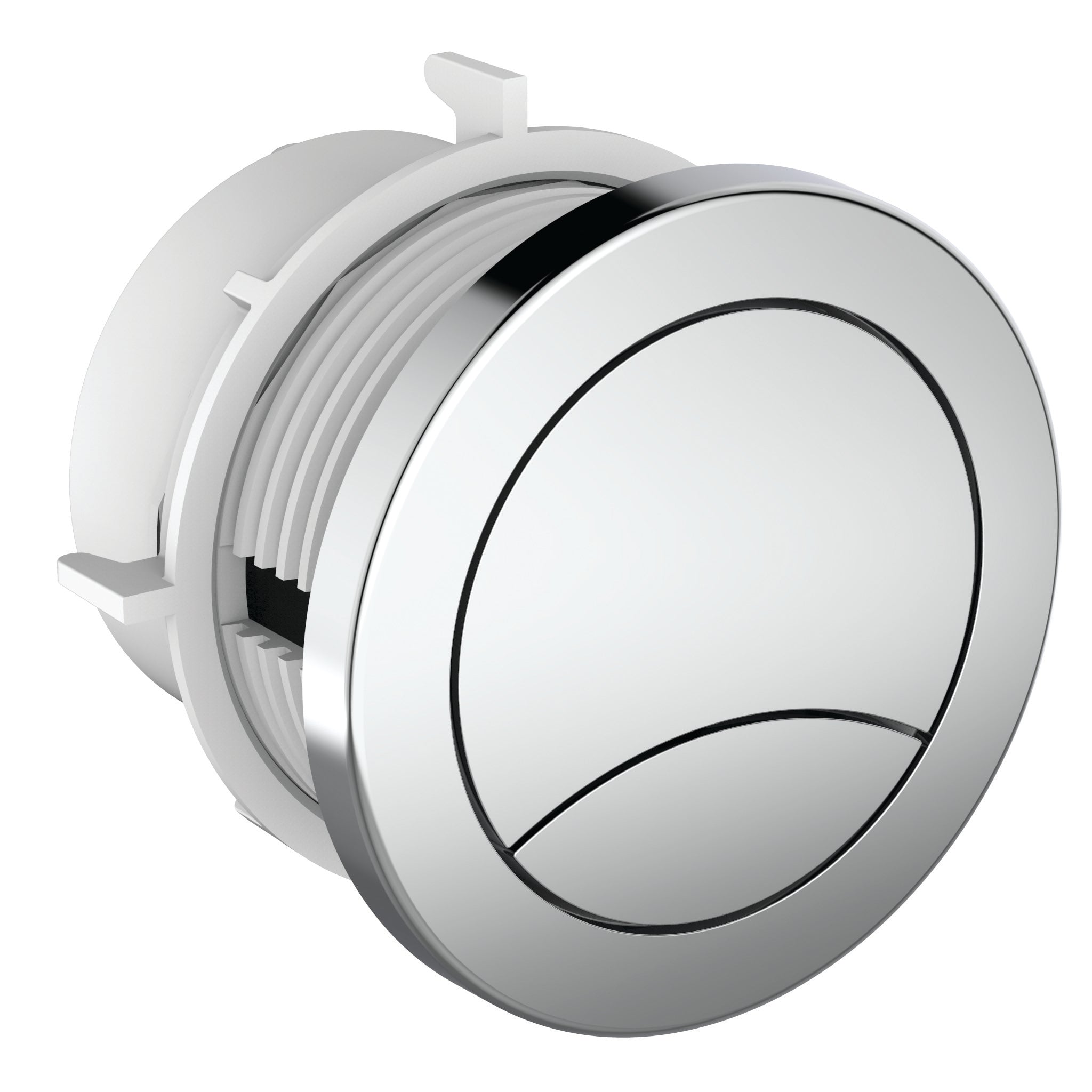 Conceala 3 push button, dual flush, pneumatic
