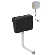 Conceala 3 furniture cistern, bottom inlet, cable dual flush, includes chrome push button