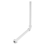 Contour 21 inlet connector for 70cm or 75cm projection back to wall or wall hung wc bowls