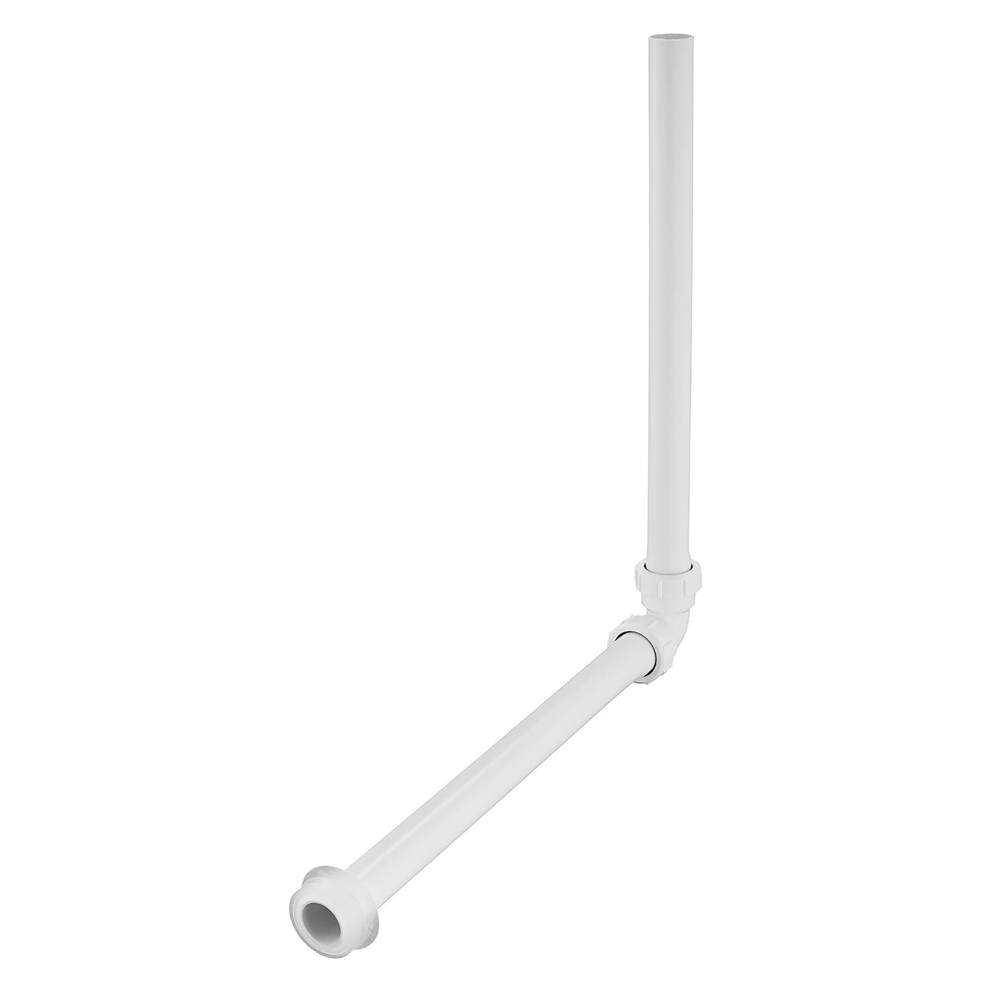 Contour 21 inlet connector for 70cm or 75cm projection back to wall or wall hung wc bowls