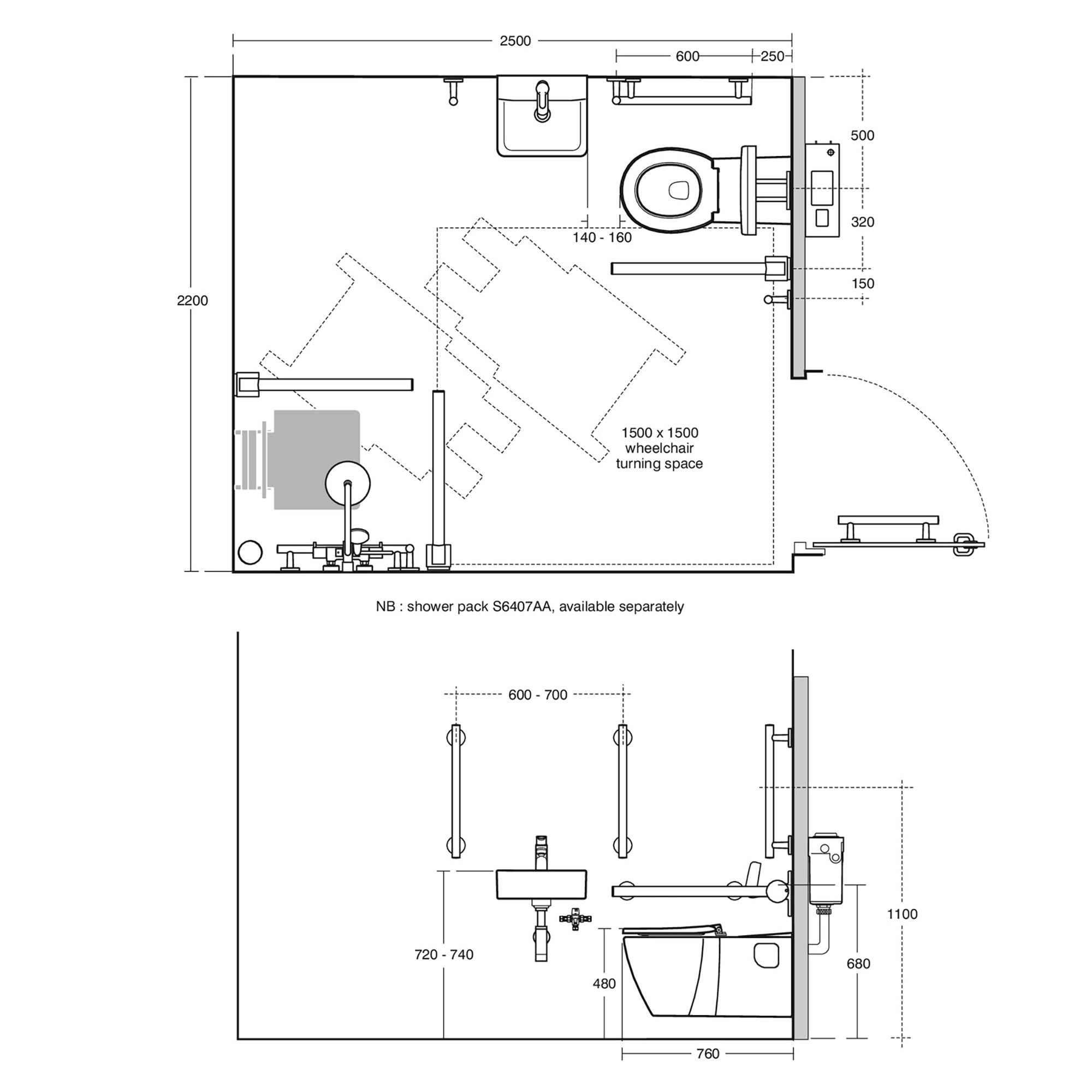 Freedom Bathroom pack