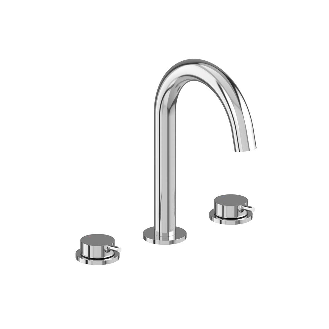 Safari Lever Three Hole Deck Mounted Basin Mixer for Low Pressure System