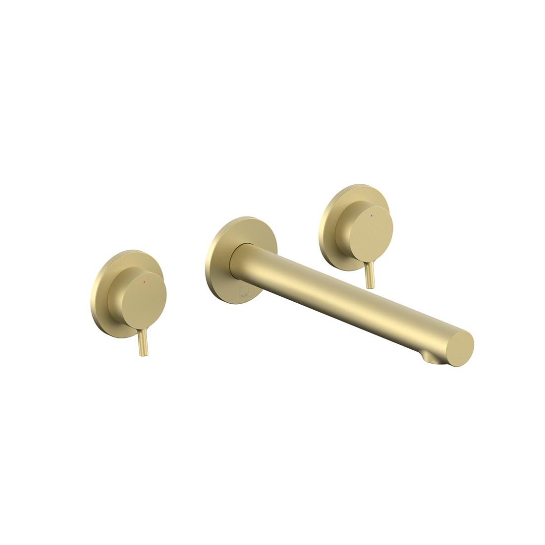 Safari Lever Three Hole Wall Mounted Basin Mixer for Low Pressure System