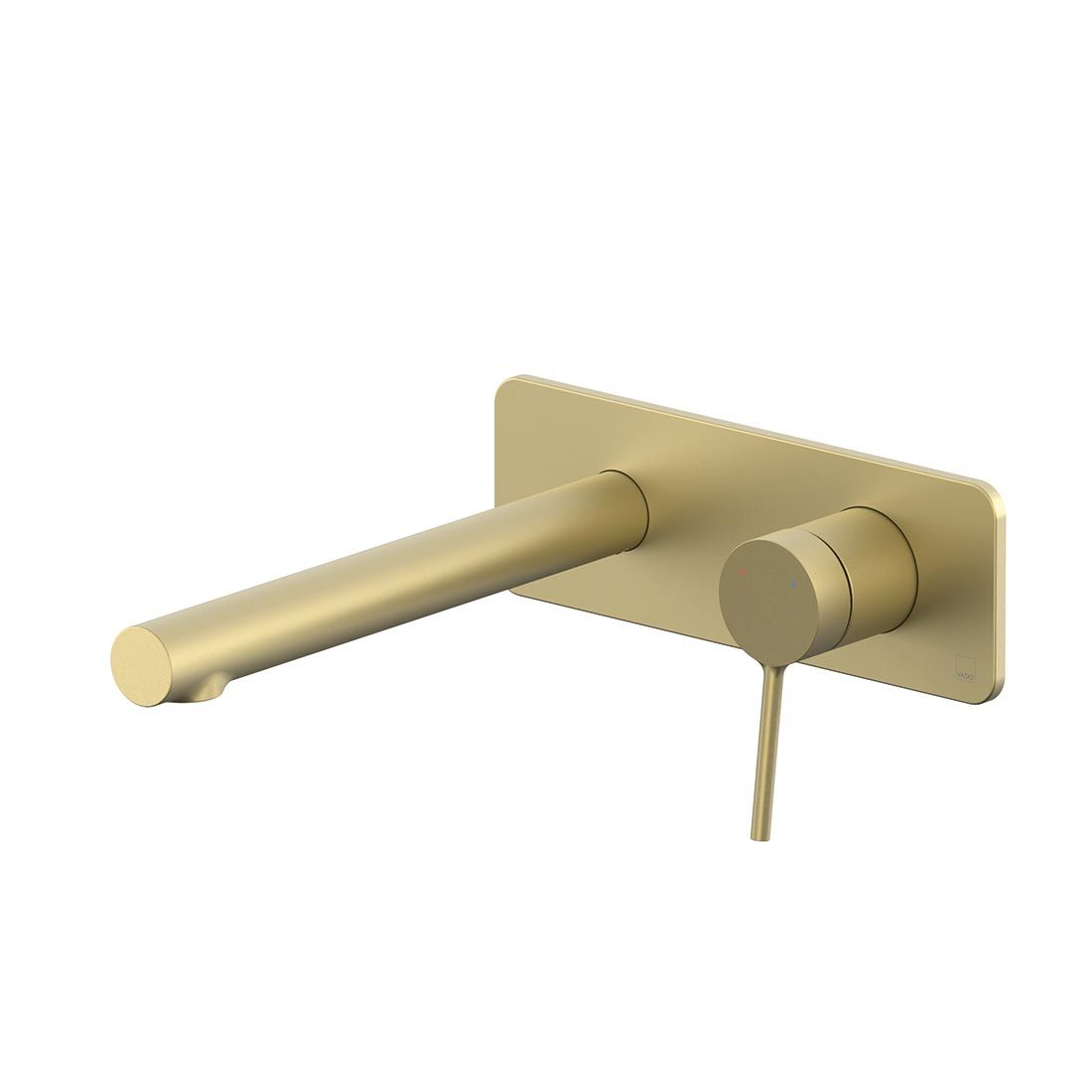 Safari Lever Wall Mounted Basin Mixer with Square Backplate