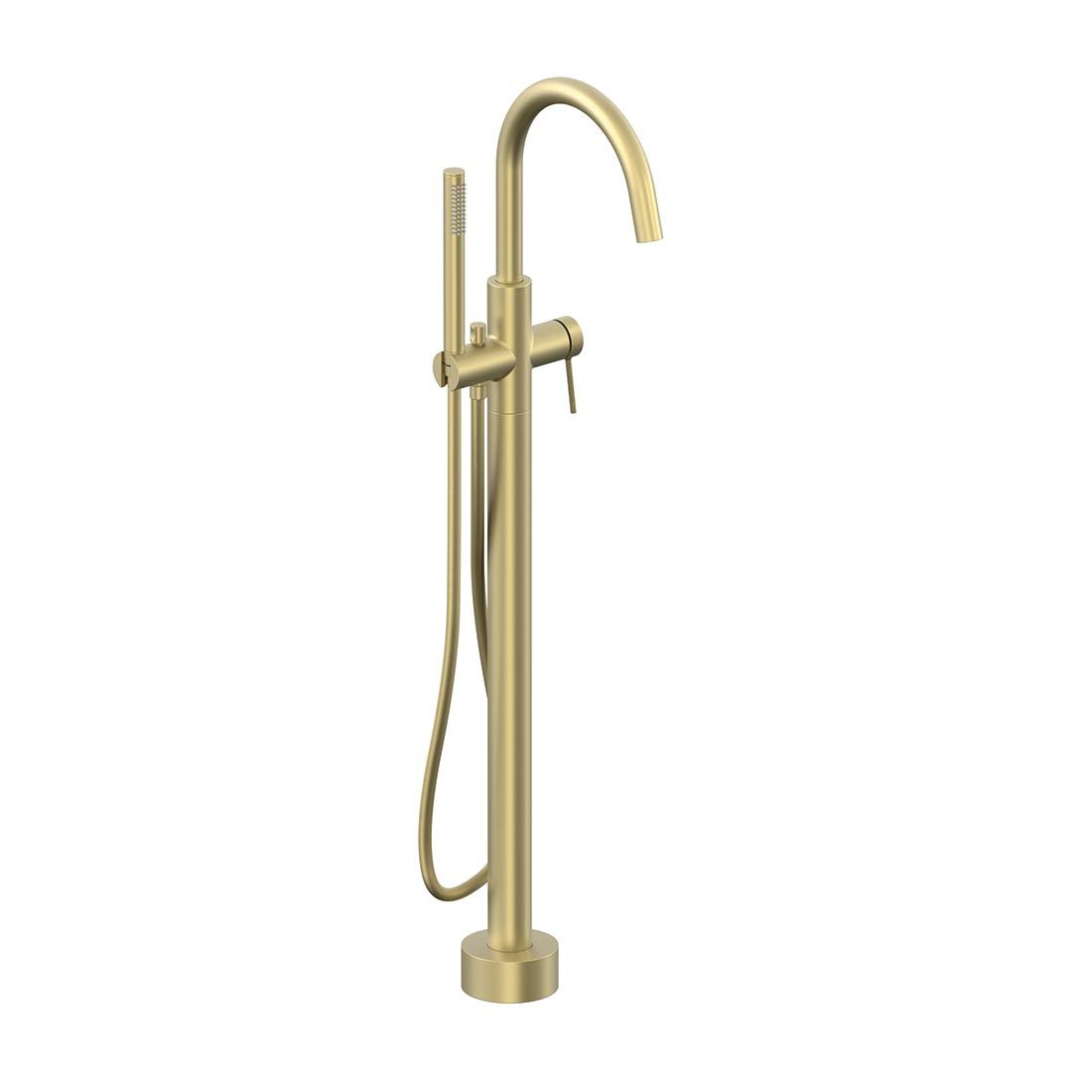 Safari Lever Freestanding Bath Mixer Tap with Shower Handset