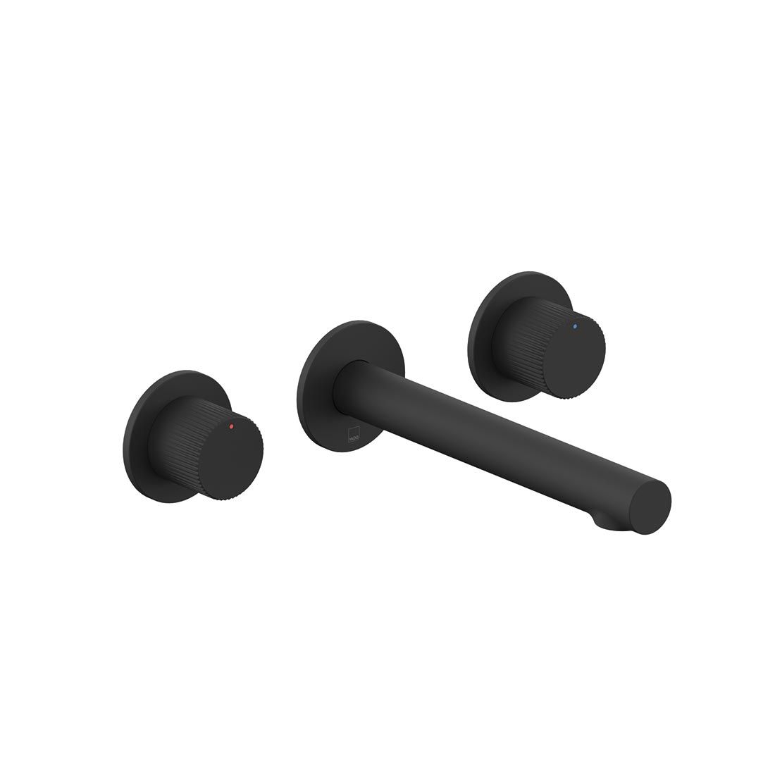 Safari Leverless Three Hole Wall Mounted Basin Mixer