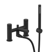 Safari Leverless Deck Mounted Bath Shower Mixer with Wall Mounted Shower Handset