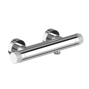 Safari Leverless Wall Mounted Exposed Thermostatic Shower Bar Valve with Easyfit Brackets