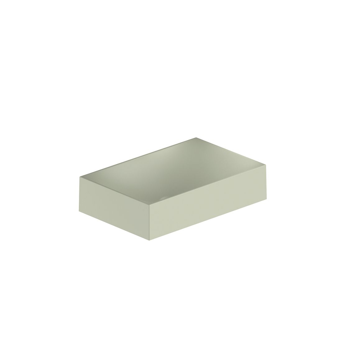 Safari Smooth Countertop Basin - square