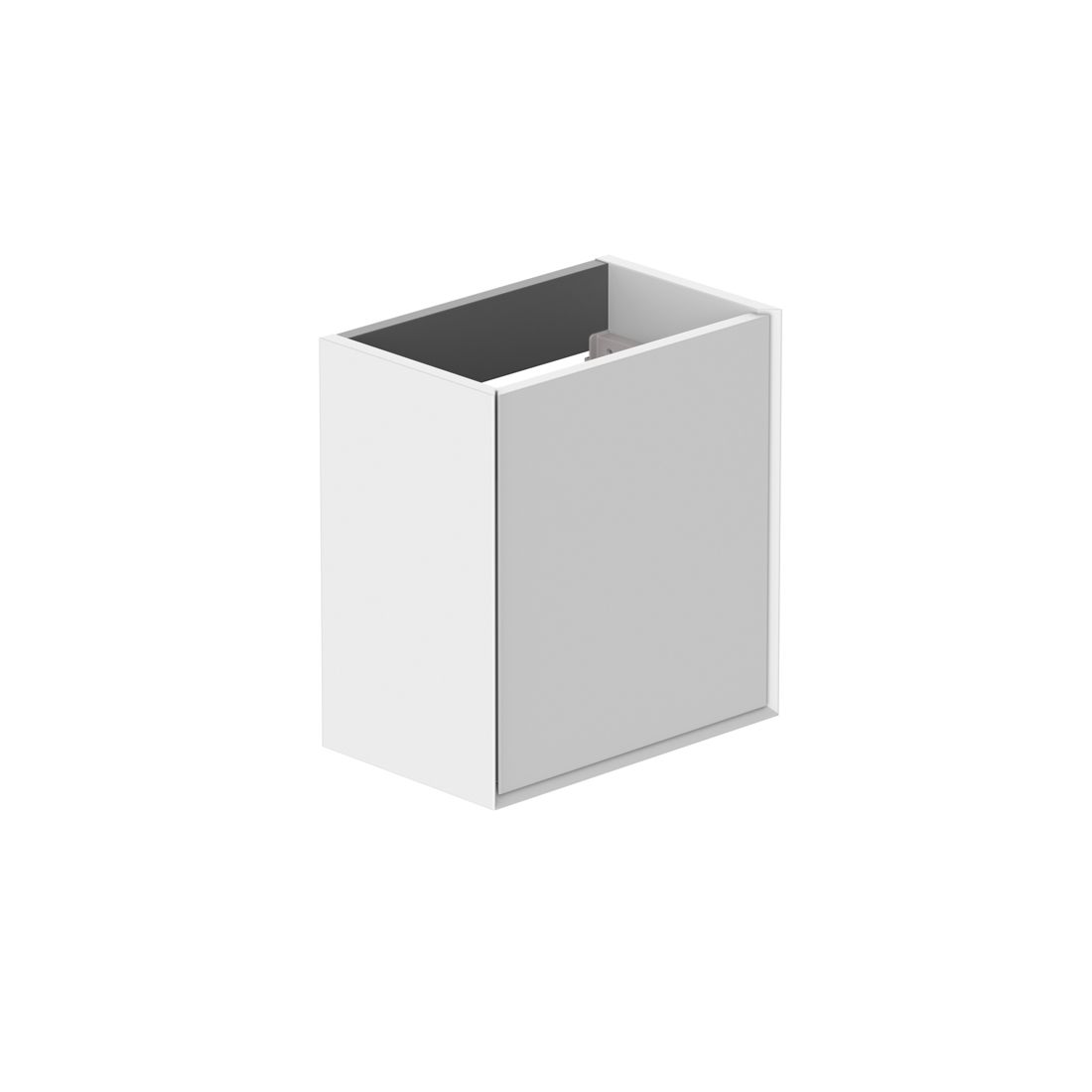 Safari 400mm Fluted Cloakroom unit - wall hung, right pull