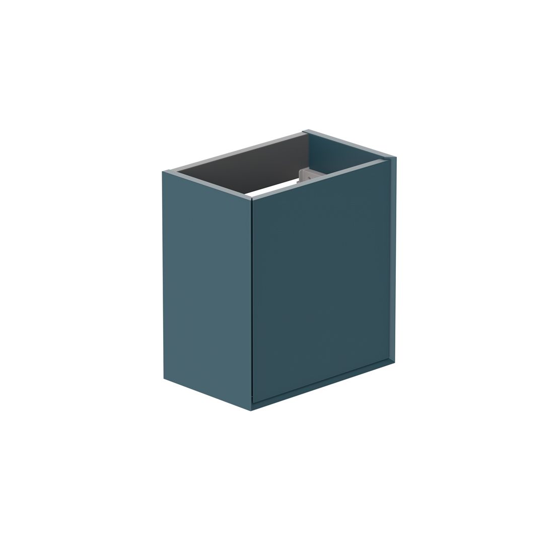 Safari 400mm Smooth Cloakroom Unit - wall hung, right pull
