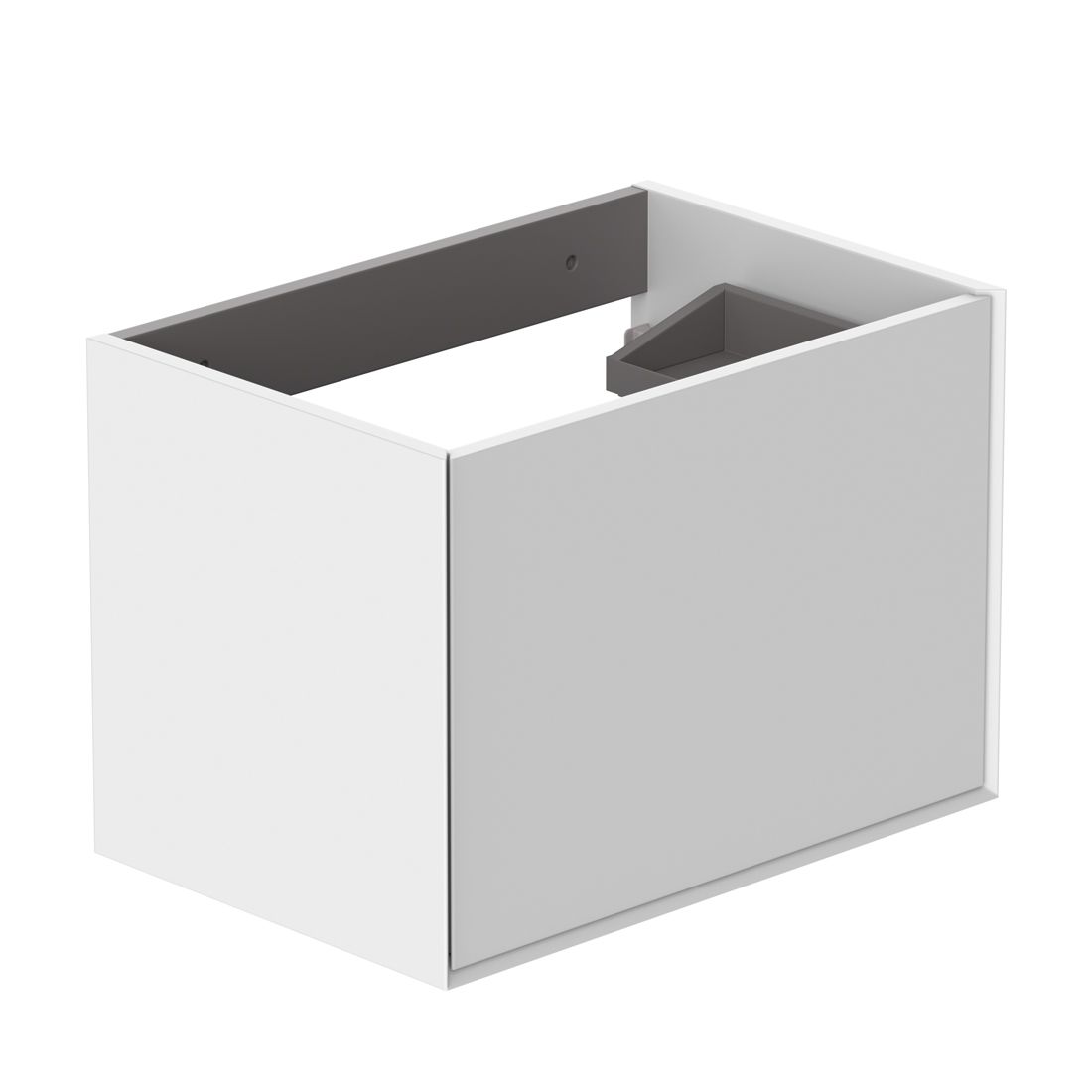 Safari 600mm Fluted Vanity Unit - wall hung