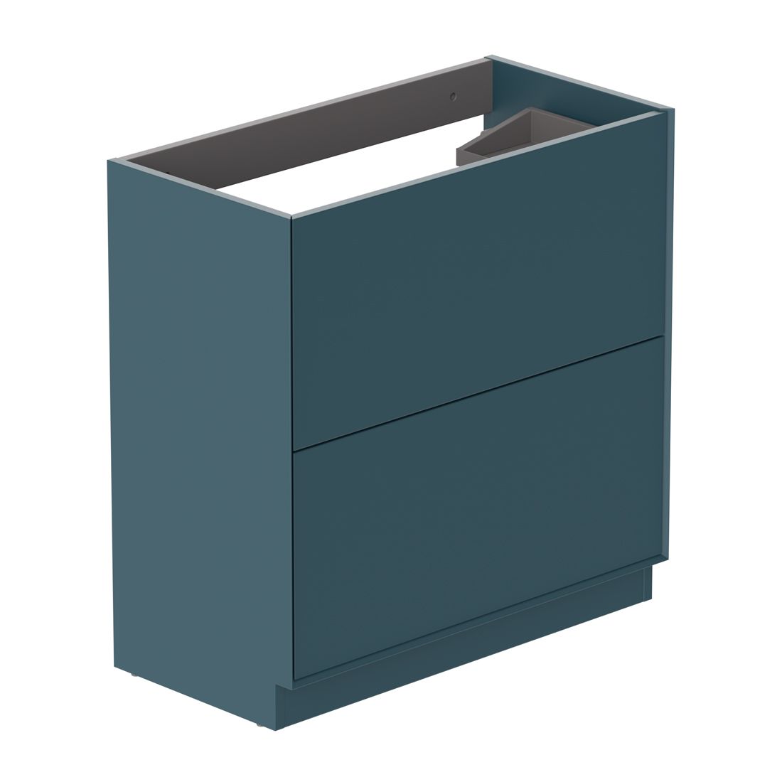 Safari 800mm Fluted Vanity Unit - floor mounted