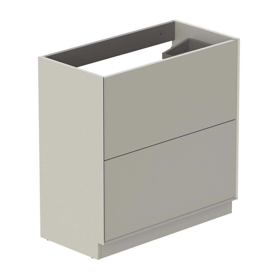 Safari 800mm Fluted Vanity Unit - floor mounted