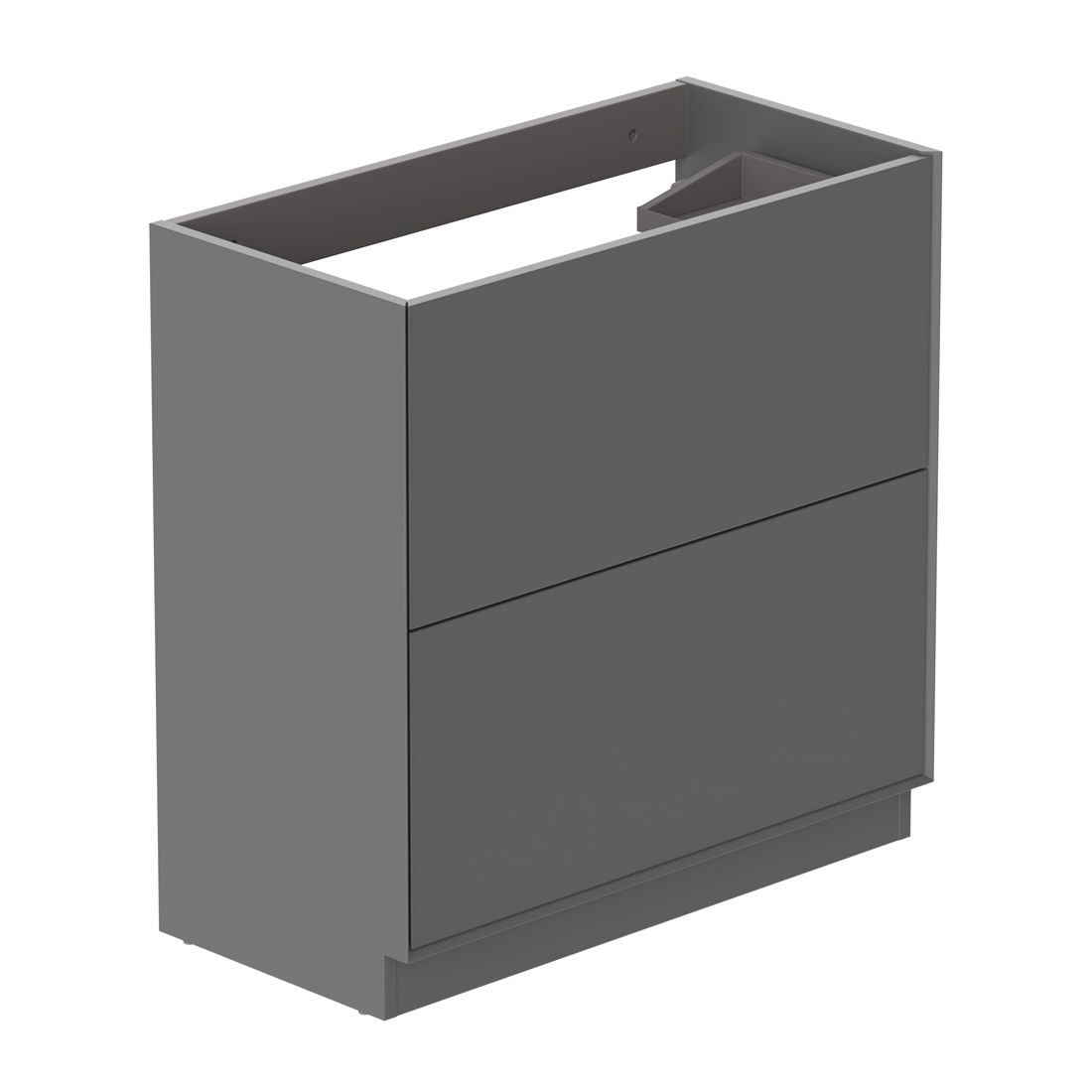 Safari 800mm Fluted Vanity Unit - floor mounted