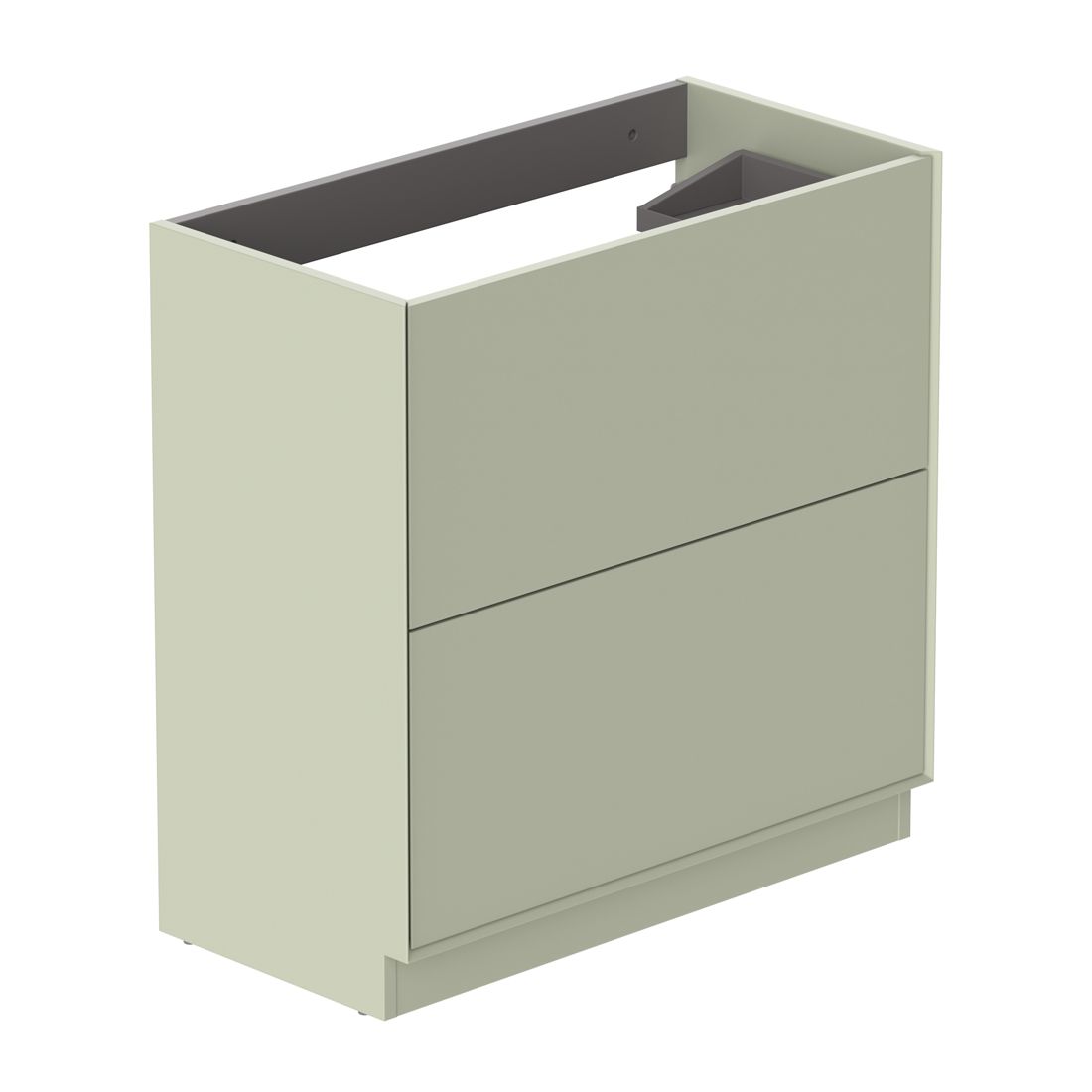 Safari 800mm Fluted Vanity Unit - floor mounted