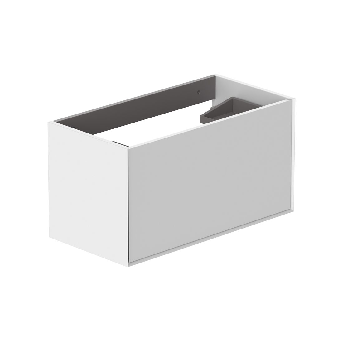 Safari 800mm Smooth Vanity Unit - wall hung