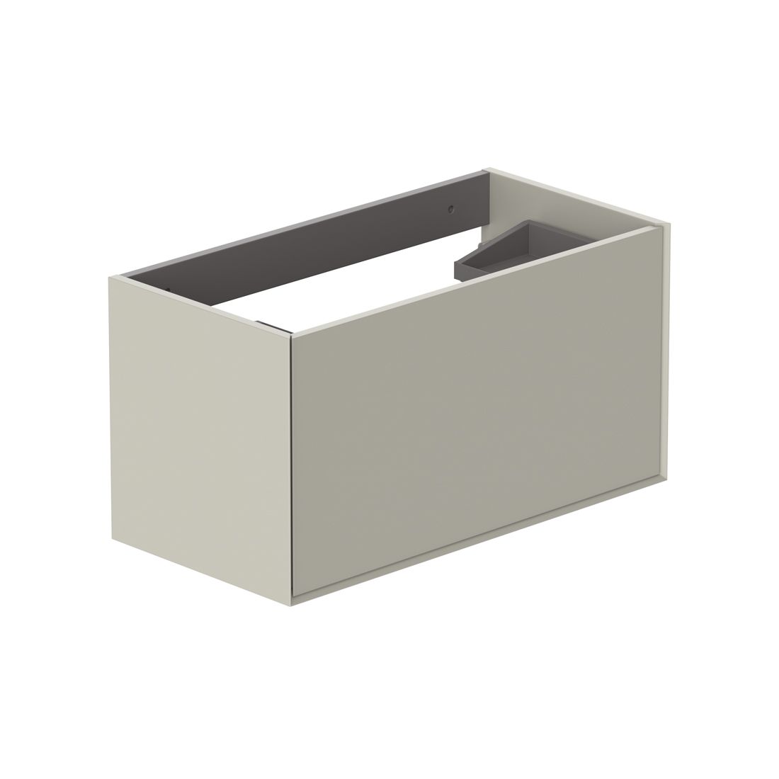Safari 800mm Smooth Vanity Unit - wall hung