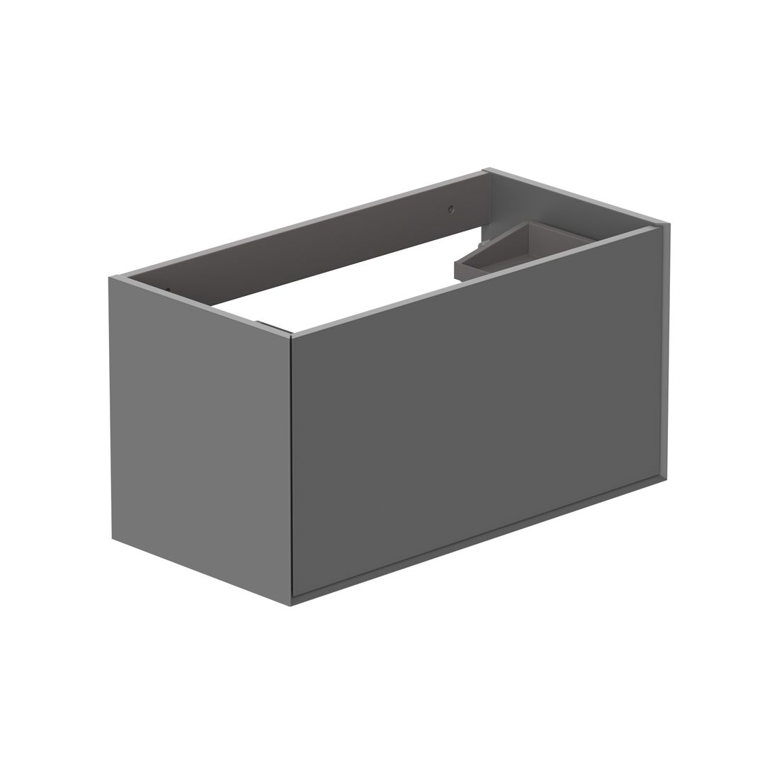 Safari 800mm Smooth Vanity Unit - wall hung