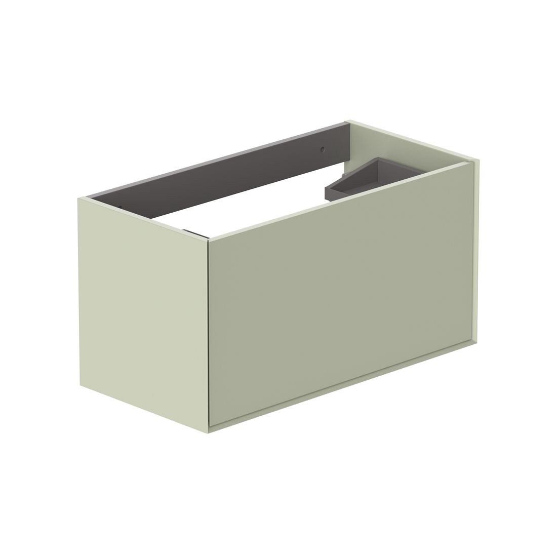 Safari 800mm Smooth Vanity Unit - wall hung