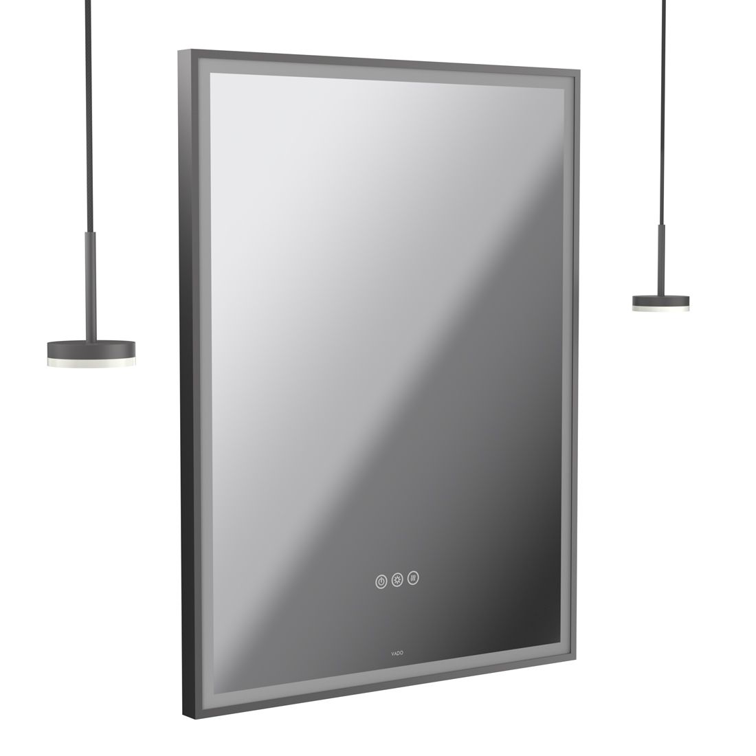 Safari 600mm Wireless Mirror Package - Rectangular