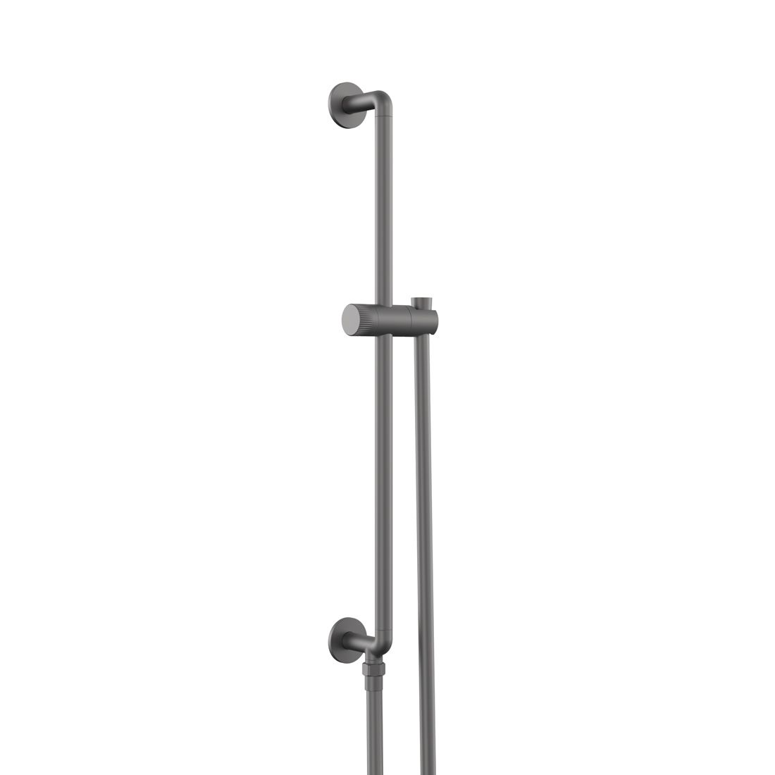 Safari Leverless Slim Slide Rail with Integrated Outlet + Hose - No Handset Included